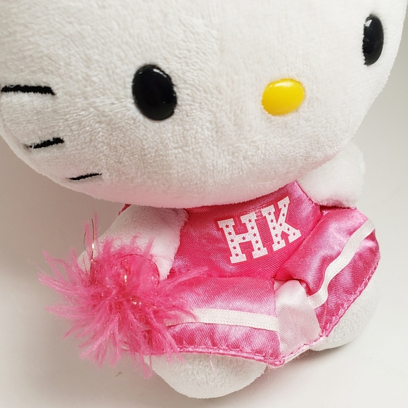 Ty Sanrio Hello Kitty Plush Pink Cheerleader - Picture 3 of 8